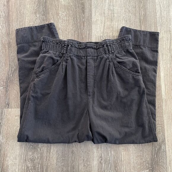 Anthropologie Malin Utility Pants Off Black - Size: Medium - Picture 6 of 13